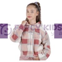 Kız Çocuk Pelüş Hırka 5-14 Yaş 