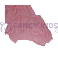 Kız Çocuk İkili Takım – Pötikareli Pembe Bebe Model %100 Pamuk