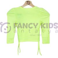 Kız Çocuk İnce Kaşkorse Sweatshirt – Pamuklu, Yumuşak ve Rahat Tasarım