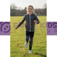 Kız Çocuk Kapüşonlu Sweat – Tayt Şık İkili Takım | Rahat ve Kaliteli Çocuk Kombini