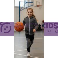 Kız Çocuk Kapüşonlu Sweat – Tayt Şık İkili Takım | Rahat ve Kaliteli Çocuk Kombini