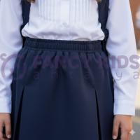 Kız Çocuk Lacivert Okul Eteği