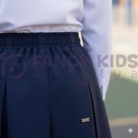 Kız Çocuk Lacivert Okul Eteği