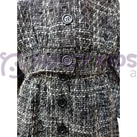 Kız Çocuk Şık İkili Takım –  Ceket & Ayarlanabilir Etek Kombini