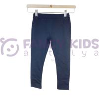 Kız Çocuk Siyah Pamuklu Esnek Tayt – Rahat ve Şık Günlük Kullanım