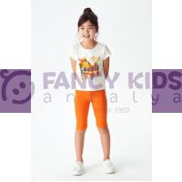 8-14 Yaş Kız Çocuk T-Shirt Baskılı Ideally 