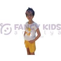 Kız Çocuk T-Shirt Body Arizona Baskılı Regular Fit Esnek Kumaş