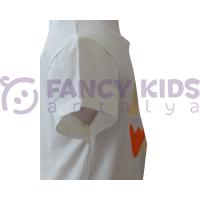 Kız Çocuk T-Shirt Body Arizona Baskılı Regular Fit Esnek Kumaş