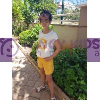 8-14 Yaş Kız Çocuk T-Shirt Arizona Baskılı Body