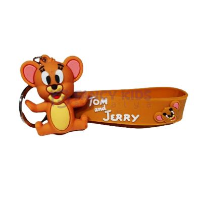 Tom ve Jerry Karikatür Anime Figürü PVC Bebek Çanta Anahtarlığı