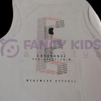 8-14 Yaş Erkek Çocuk T-Shirt Karbon Dijital Baskı Atlet