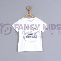 6-36 Ay Erkek Çocuk T-Shirt Tropikal Baskılı